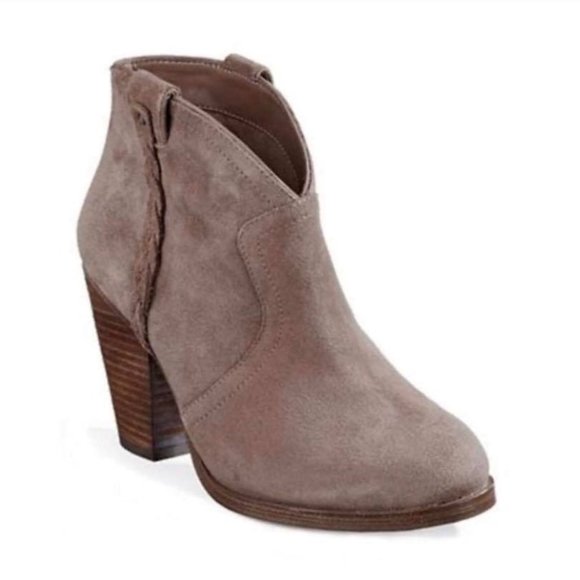 Vince Camuto Hudson Suede Ankle Booty - Picture 1 of 8
